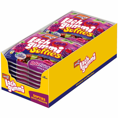 Nimm2 Lachgummi Softies Rote Früchte Fruchtgummi 225 g