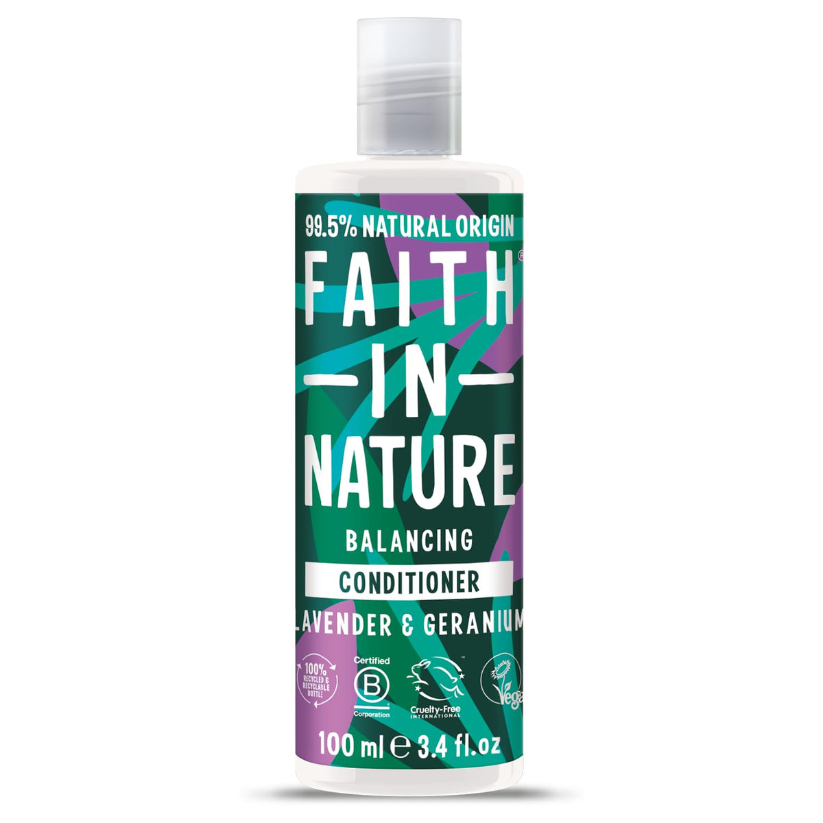 Faith In Nature, Lavender & Geranium, Haarspülung, Ausbalancieren, 100 ml