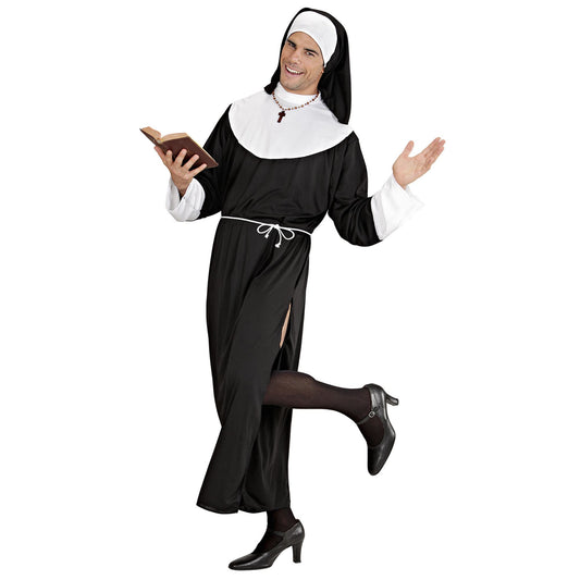 "NONNE CARMELO" (Gewand, Gürtel, Haube) – Vorderansicht