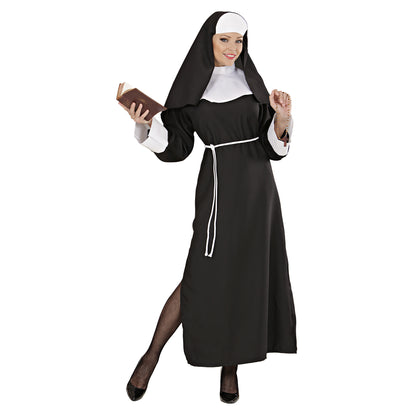 "NONNE" (Gewand, Gürtel, Haube) – Vorderansicht