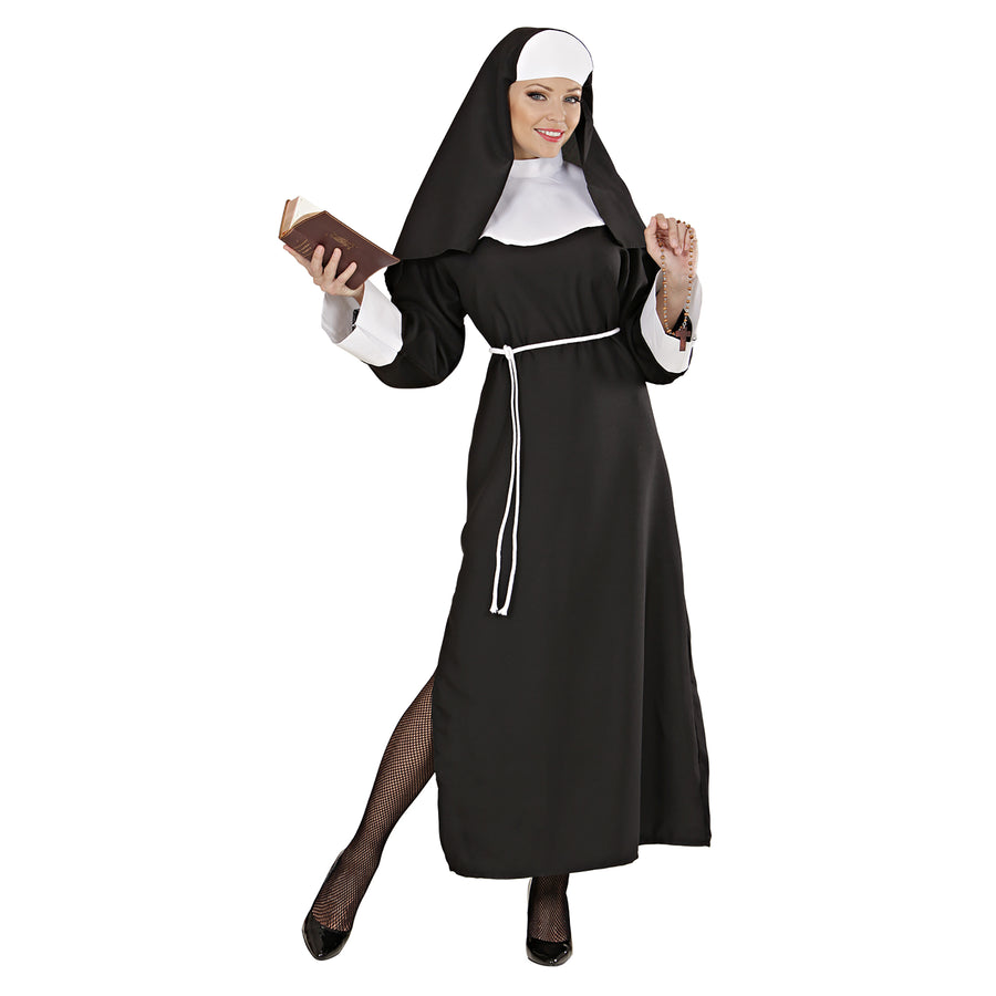 "NONNE" (Gewand, Gürtel, Haube) – Vorderansicht