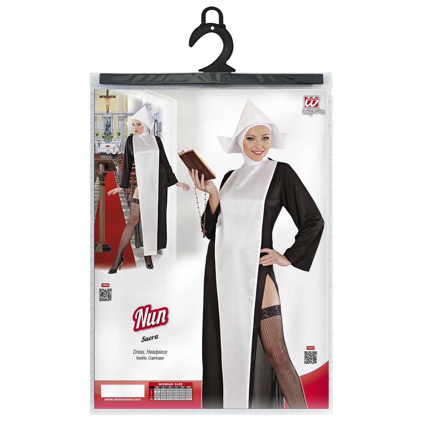 "NONNE" (Gewand, Haube) – Ansicht 3