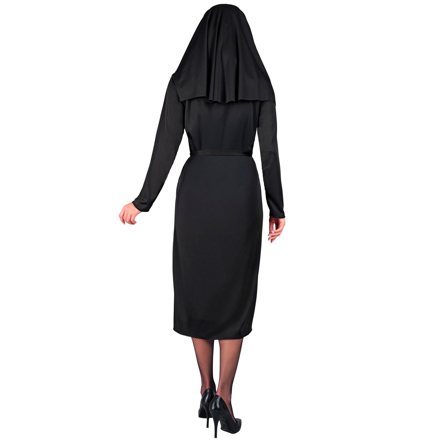 "NONNE" (Kleid, Gürtel, Haube) – Ansicht 4