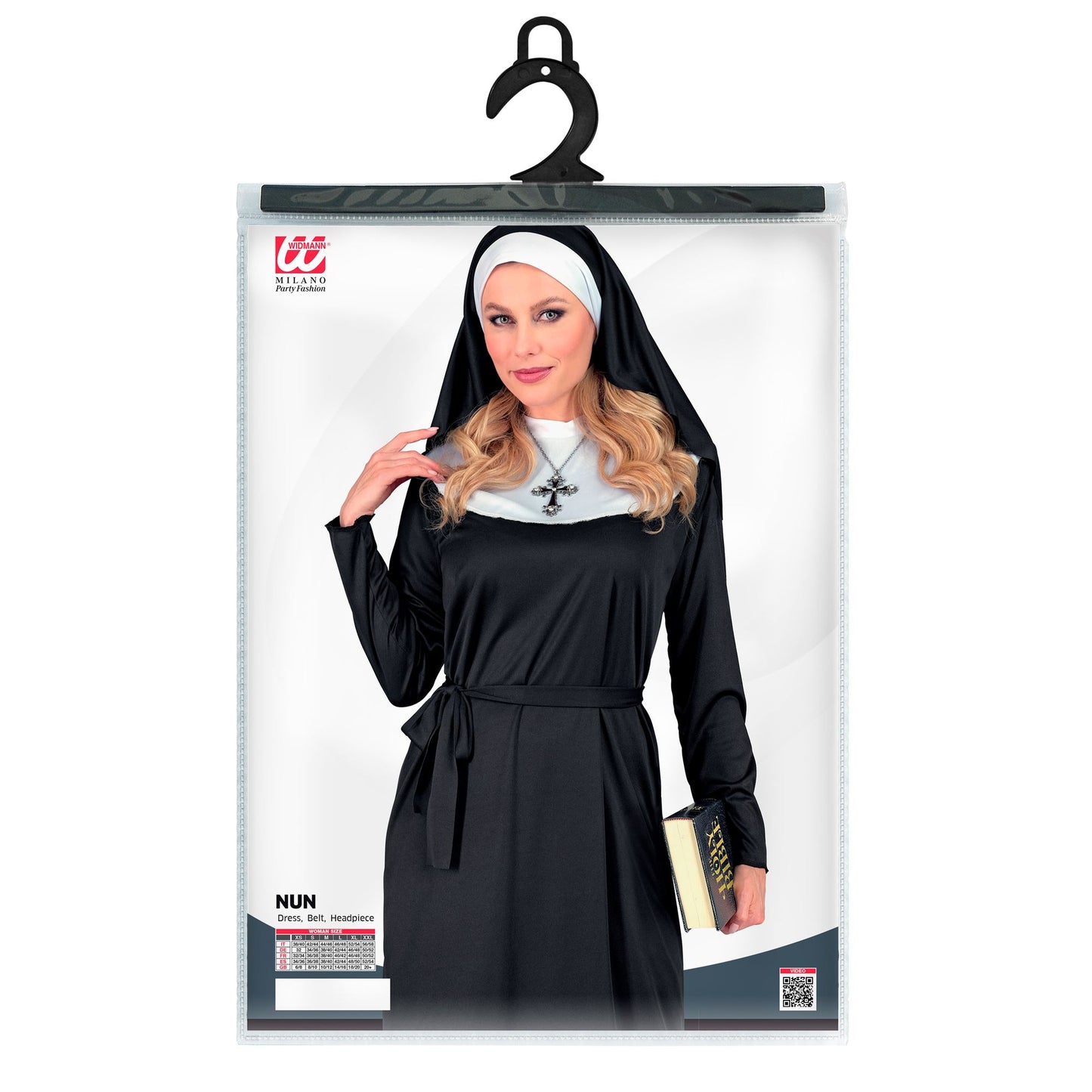 "NONNE" (Kleid, Gürtel, Haube) – Ansicht 5