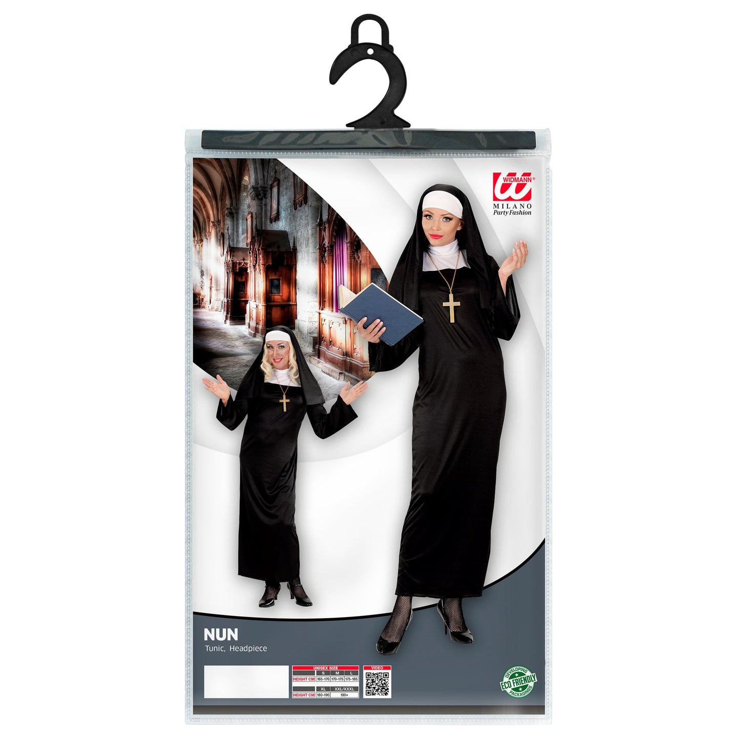 "NONNE" (Tunika, Haube) – Ansicht 5