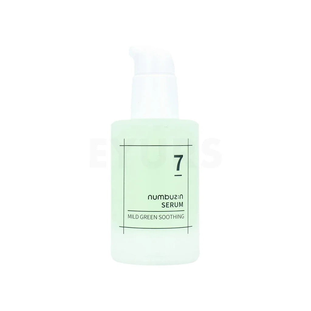 Numbuzin, No. 7 Mild Green Soothing, Feuchtigkeitsspendend & Beruhigend, Gesichtswasser, Für das Gesicht, 50 ml