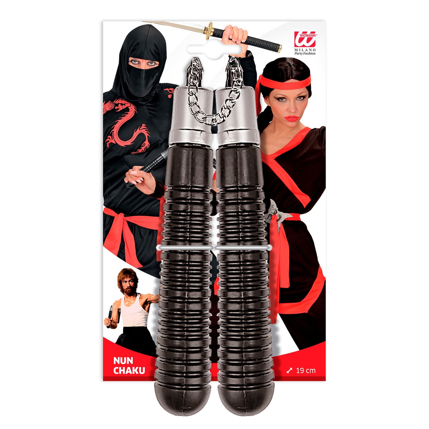 "NUNCHAKU" 19 cm – Detailansicht