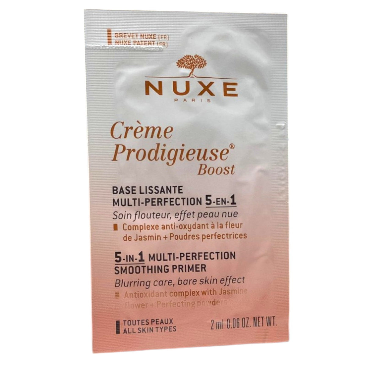 Nuxe, Creme Prodigieuse Boost, Vegan, Flüssiger Primer, 2 ml *Muster