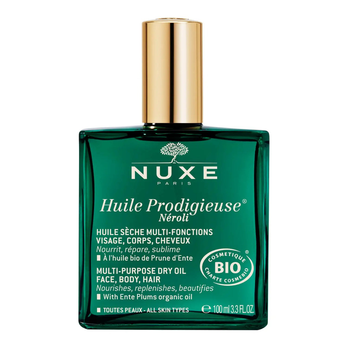 Nuxe, Huile Prodigieuse Multi-Purpose Neroli, Körperöl, Für Gesicht, Körper & Haar, 100 ml *Tester