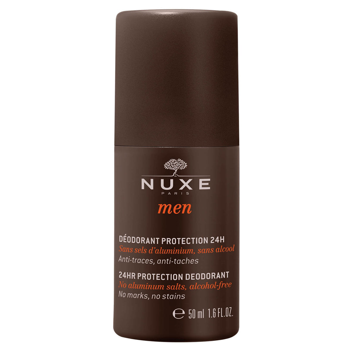 Nuxe, Men, 24h Schutz, Deodorant-Roll-On, Für Männer, 50 ml