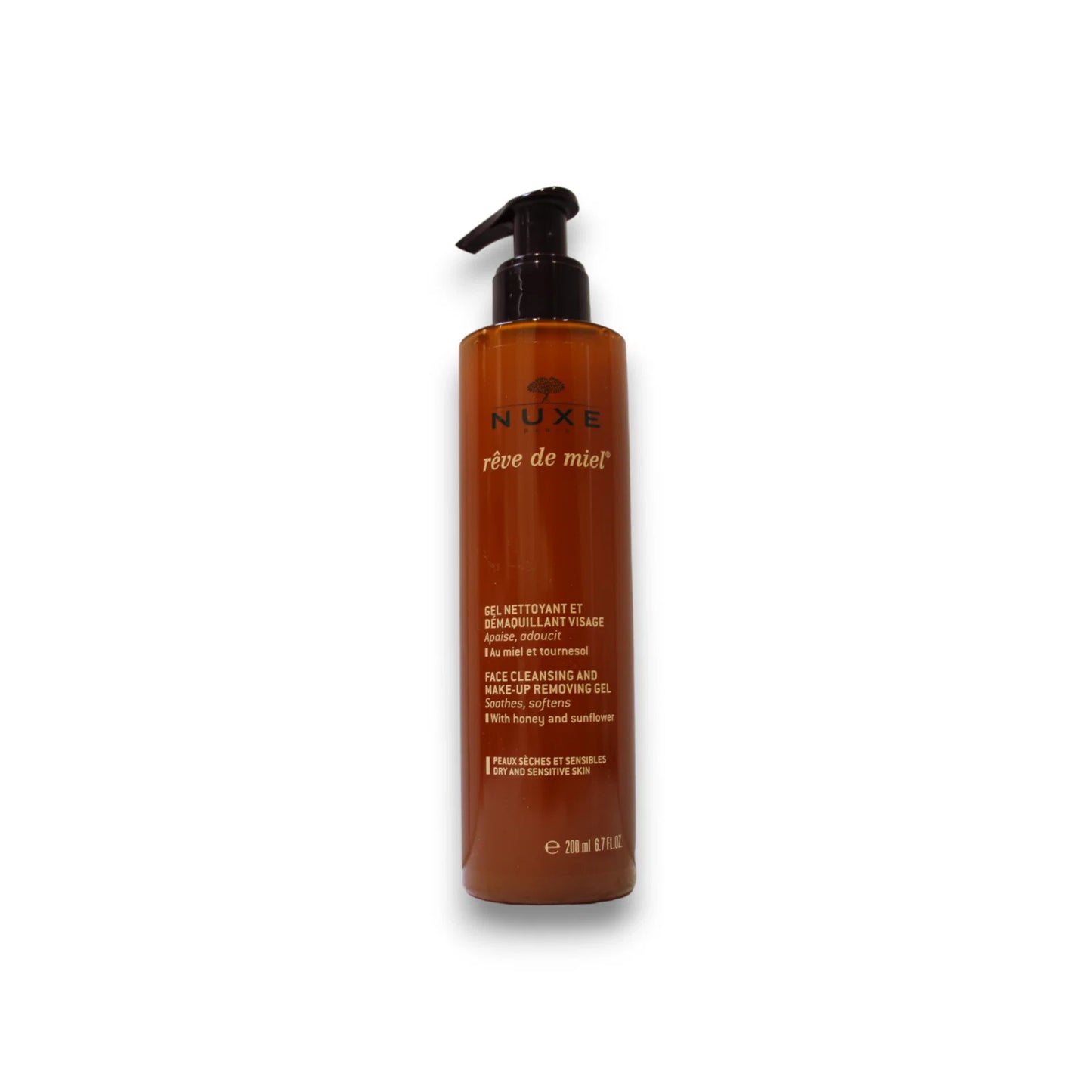 Nuxe Nuxe, Reve de Miel, Reinigungs- und Abschminkgel 2-in-1, 200 ml Regular