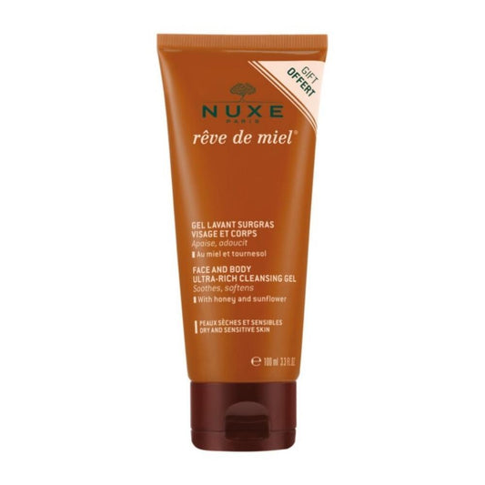 Nuxe Nuxe, Reve de Miel Ultra Rich, Reinigungsgel, Für das Gesicht, 100 ml Regular
