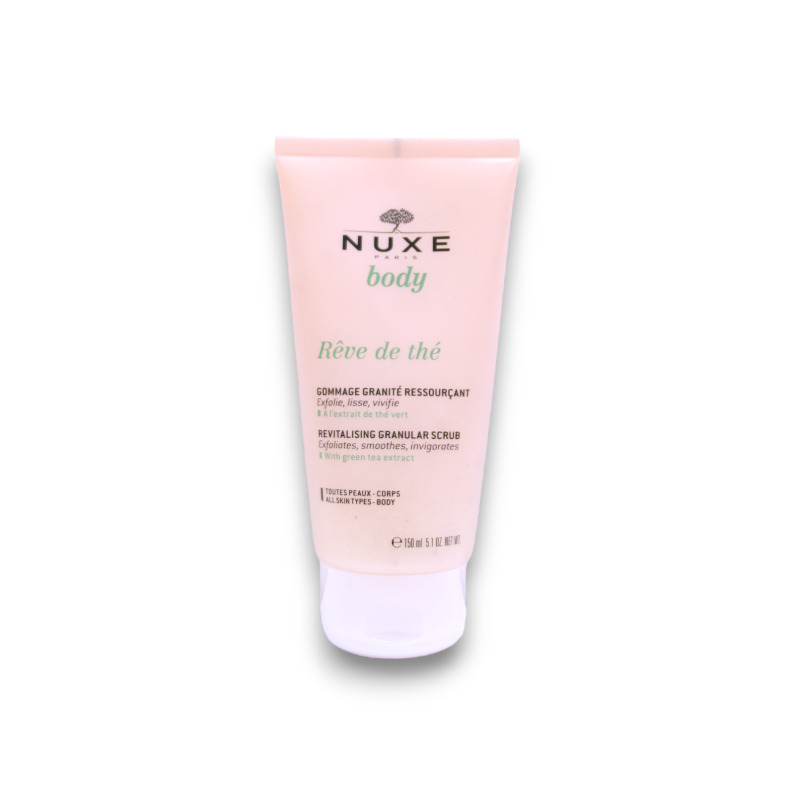 Nuxe Nuxe, Reve de The, Vegan, Revitalisierung, Körperpeeling, 150 ml Regular