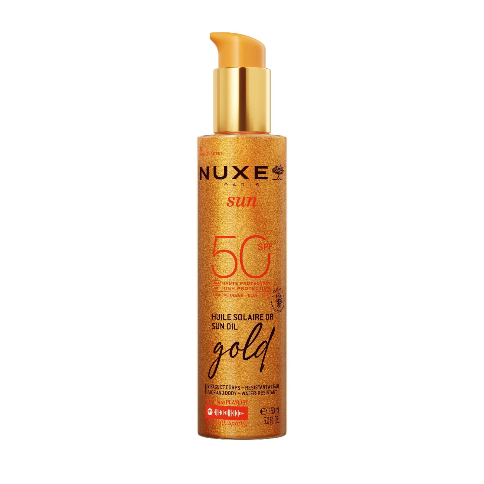 Nuxe Nuxe, Sun Gold, UV-Schutz, Bräunungsöl, SPF 50, 150 ml Regular