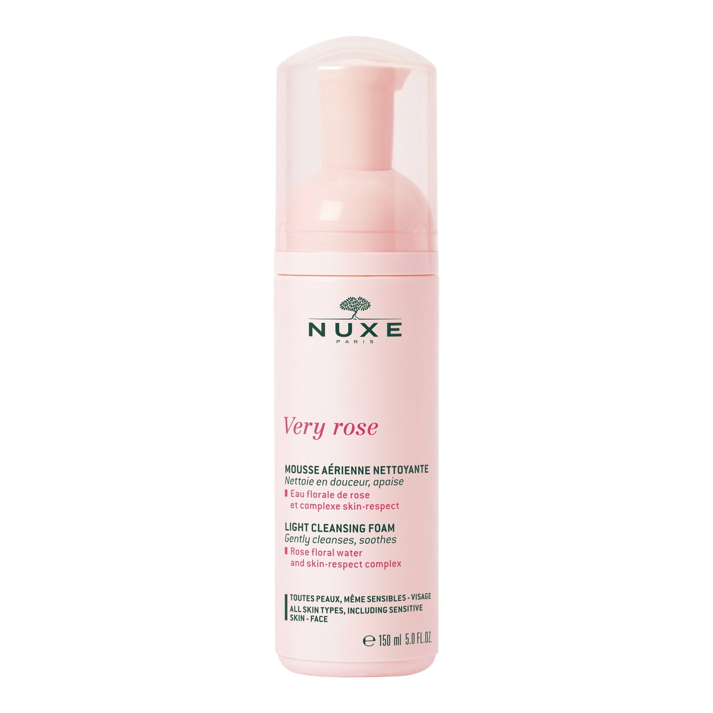 Nuxe, Very Rose, Reinigungsschaum, 150 ml