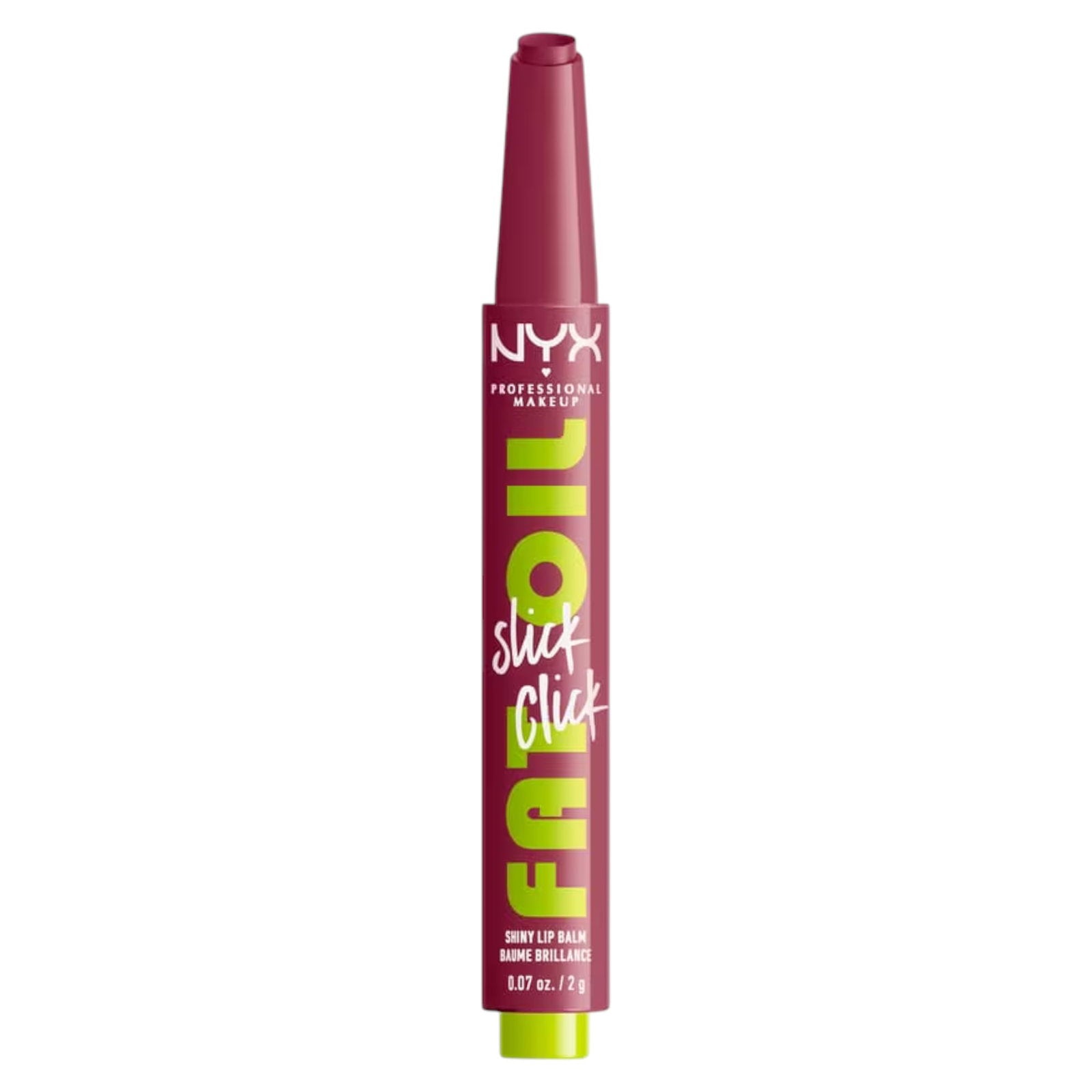 Nyx Nyx, Fat Oil Slick Click, Glänzend, Lippenbalsam, 04, Viral gehen, 2 g Regular