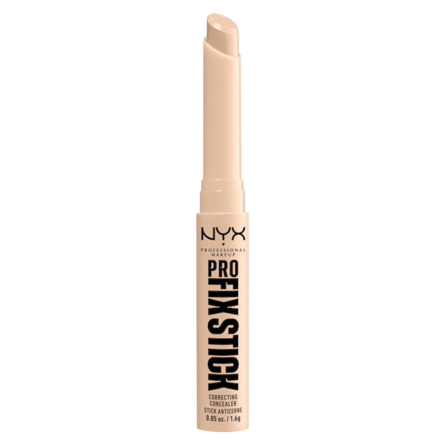 Nyx, Pro Fix Stick Correcting, Vegan, Transferresistent, Abdeckstift, 03, Alabaster, 1.6 g