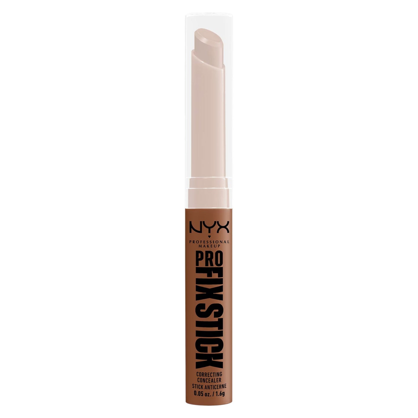 Nyx Nyx, Pro Fix Stick, Vegan, Korrekt, Abdeckstift, 14, Siena, 1.6 g Regular