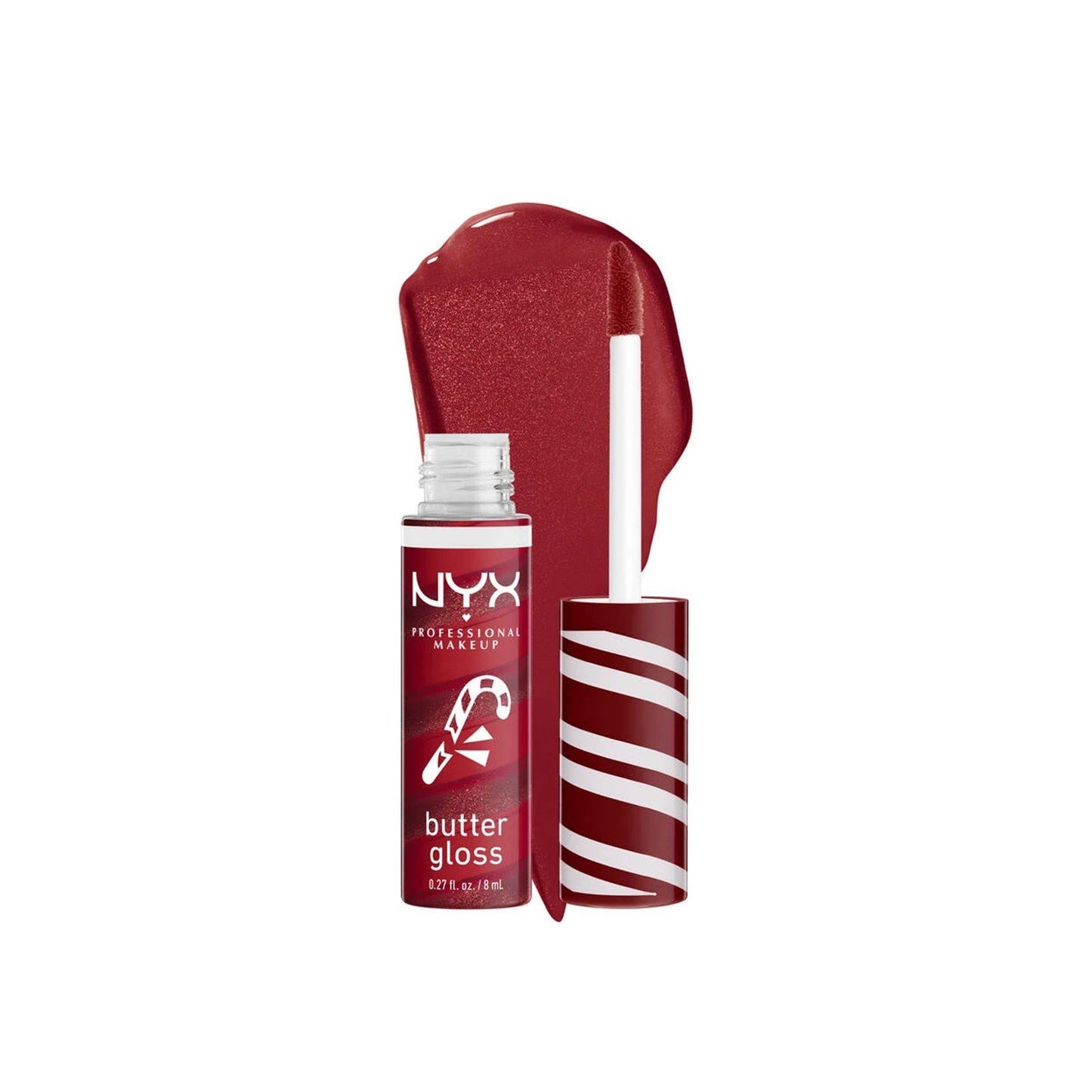 NYX NYX Butter Gloss Swirl Lippenpflege 01 Peppermint Swirl 8 ml Kosmetik