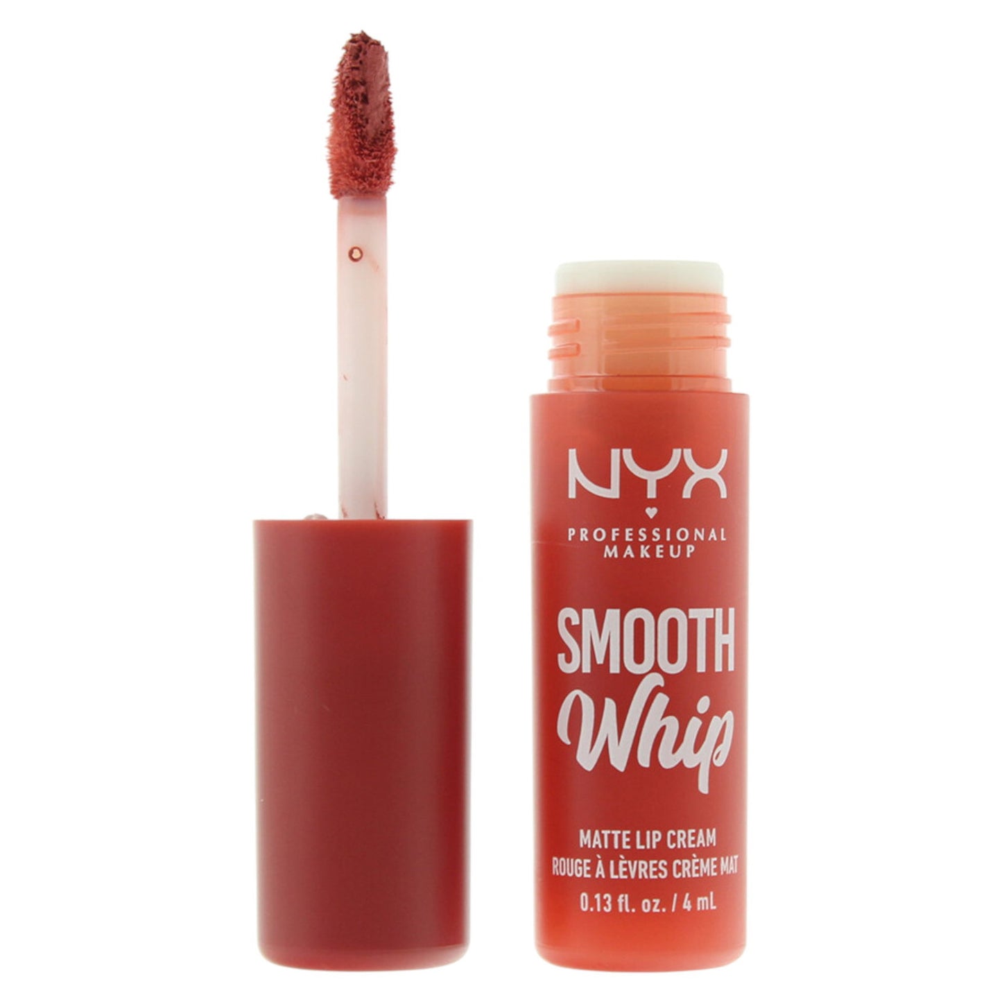 Nyx, Smooth Whip, Matt, Creme-Lippenstift, 02, Katzenbauch, 4 ml
