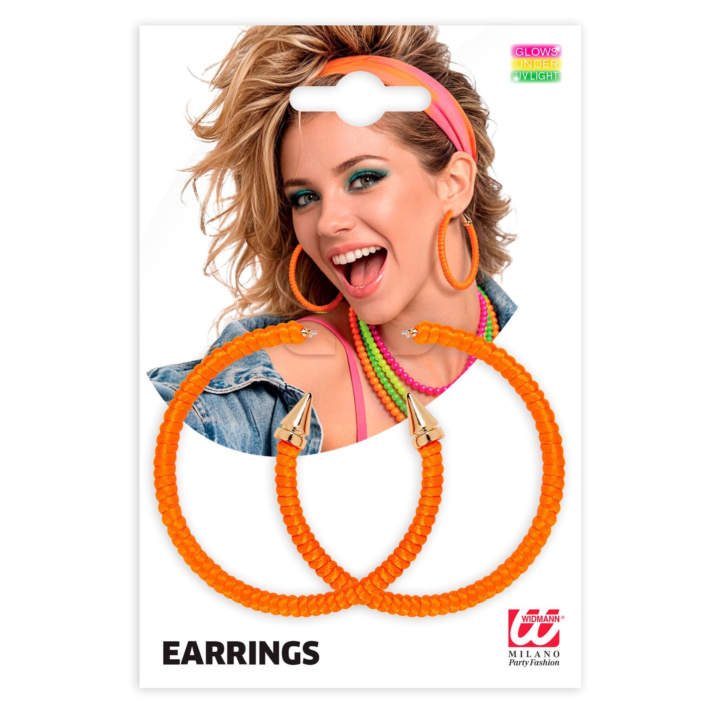 "OHRRINGE NEON ORANGE" – Ansicht 3