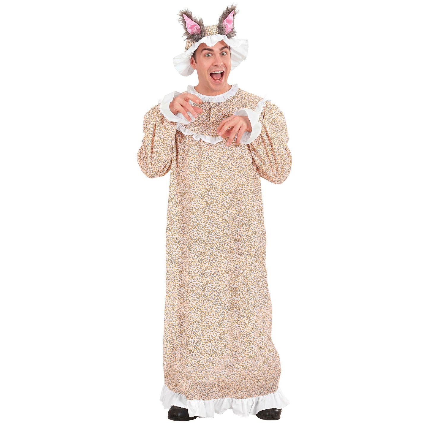 "OMA BÖSER WOLF" (Kleid, Haube) – Ansicht 3