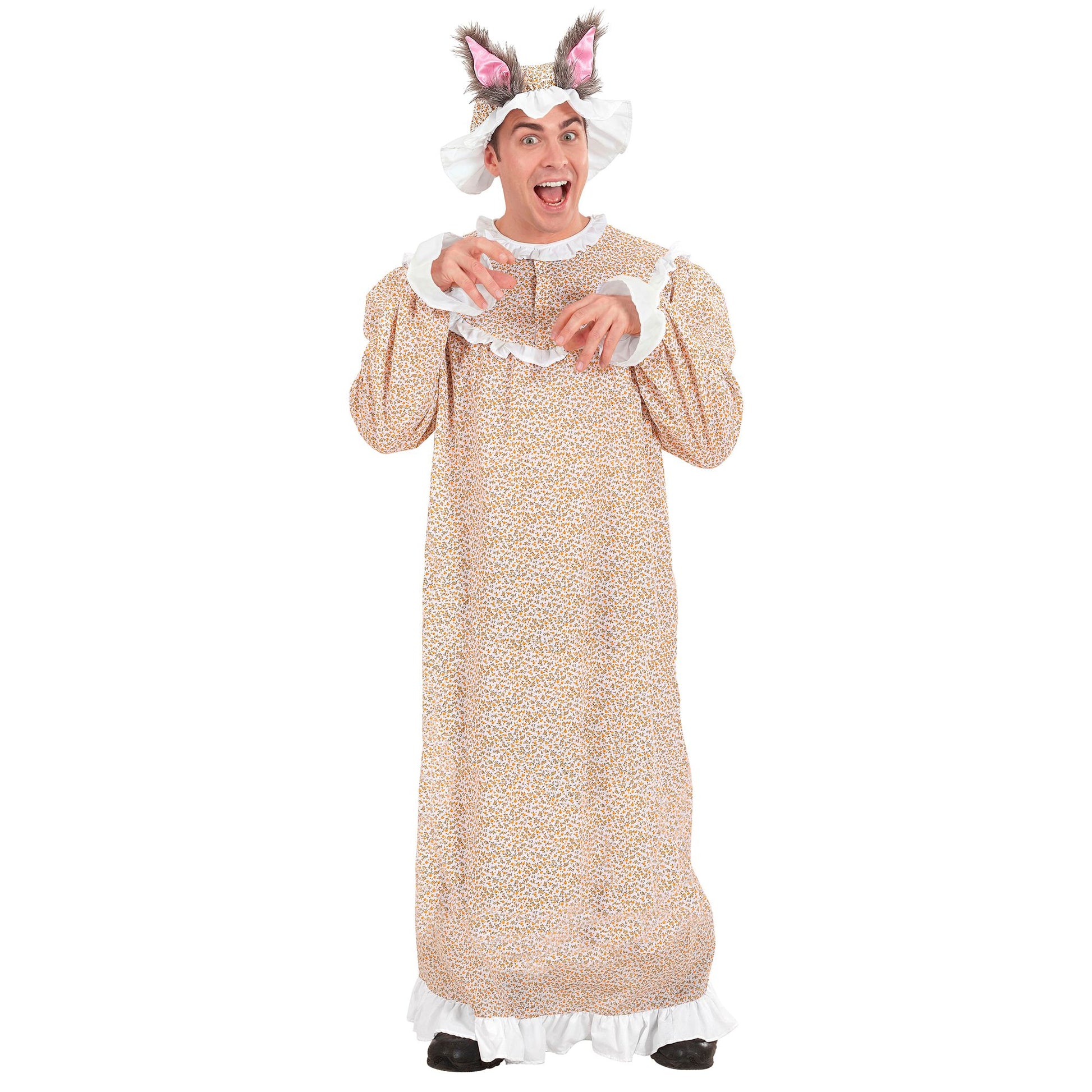 "OMA BÖSER WOLF" (Kleid, Haube) – Ansicht 3