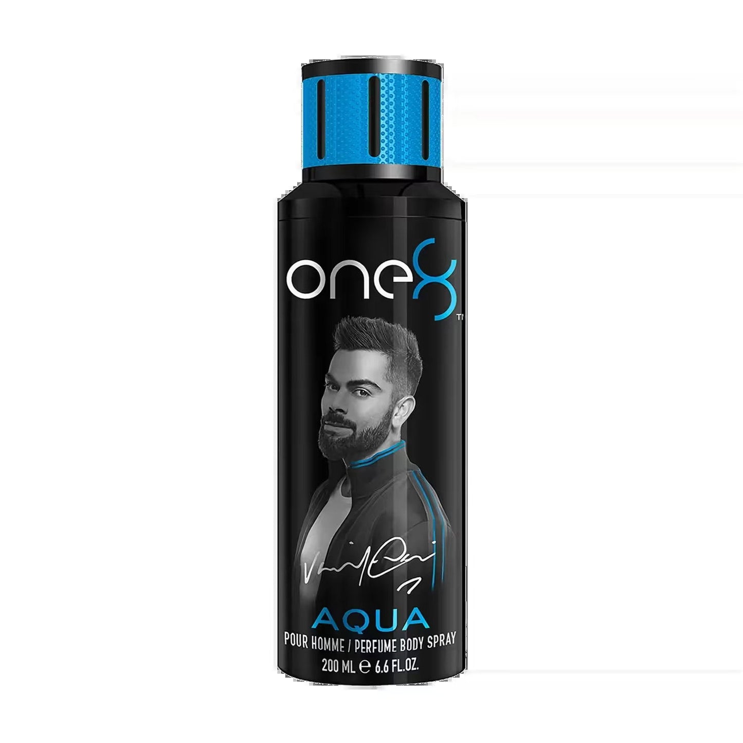 One 8 One 8, Aqua, Duftspray, Für Männer, 200 ml Regular