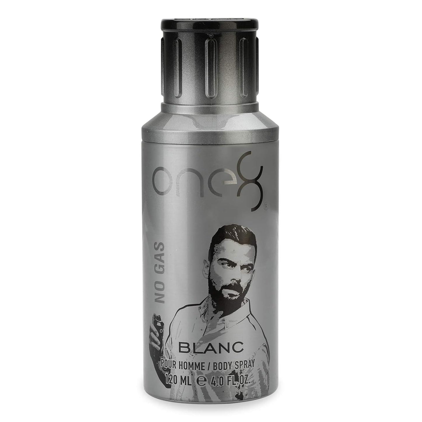 One 8 One 8, Blanc No Gas, Duftspray, Für Männer, 120 ml Regular