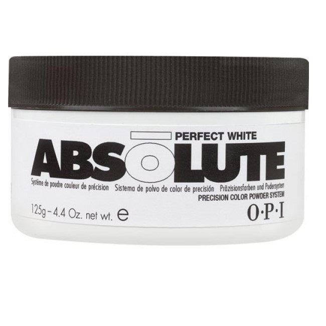 Opi Opi, Absolute, Acrylnagelpuder, Perfektes Weiß, 125 g Regular