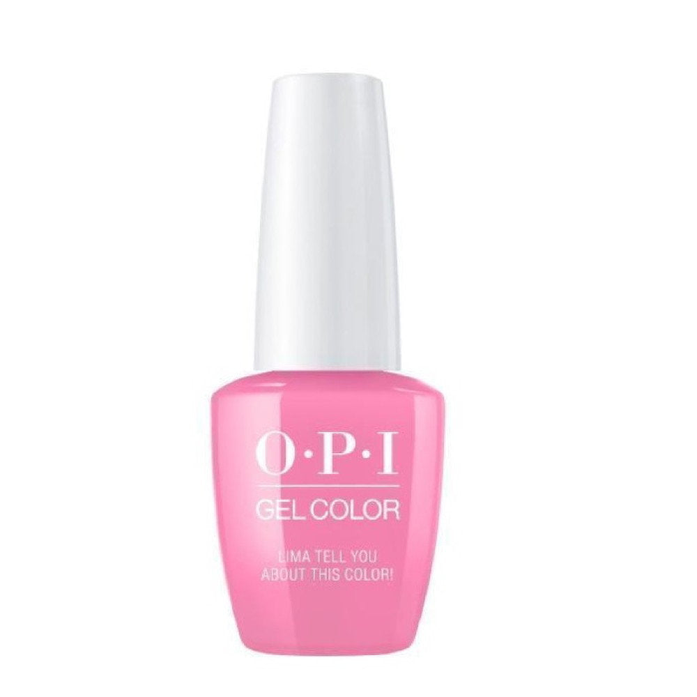 Opi, Gel Color, Semi-permanenter Nagellack, Lima erzählt Ihnen von dieser Farbe!, 15 ml