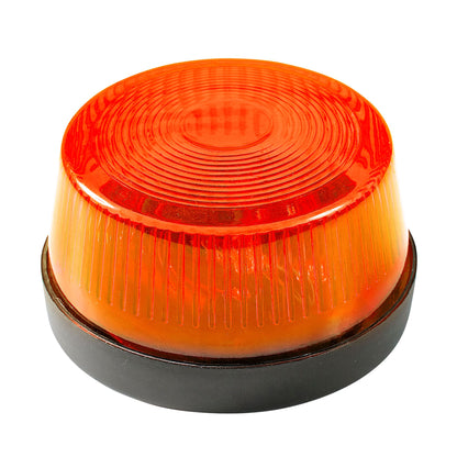 "ORANGE BLINKENDES WARNLICHT MIT SIRENE" 7x4 cm – Ansicht 3