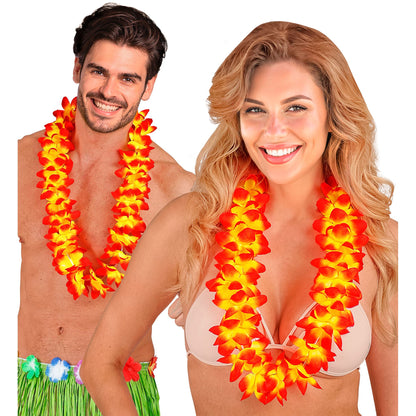 "ORANGENE HAWAIIKETTE" – Ansicht 3