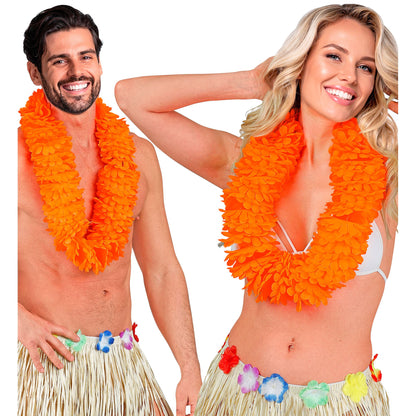 "ORANGENE HAWAIIKETTE" – Ansicht 3