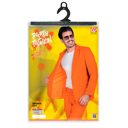 "ORANGENER PARTY FASHION ANZUG" (Jackett, Hose) – Ansicht 5