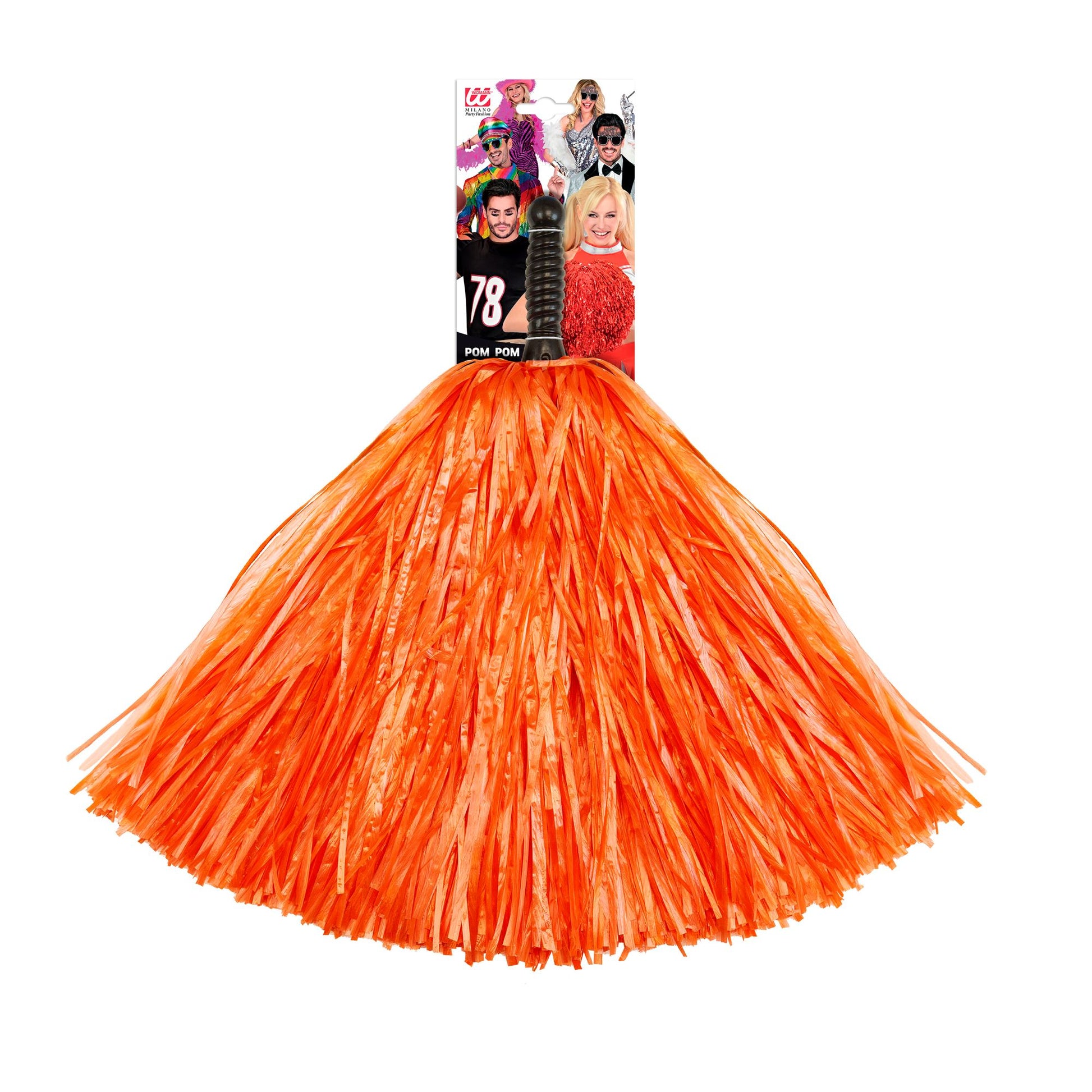"ORANGENER POMPON" – Detailansicht