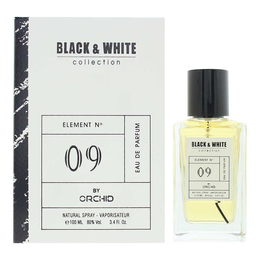 Orchid Orchid, Black & White Collection-Element No. 09, Eau de Parfum, Unisex, 100 ml Regular