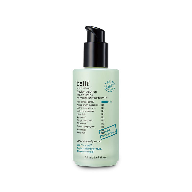 BELIF BELIF Problem Solution Vegan Essence 50 ml Gesichtspflege Essence vegan Kosmetik