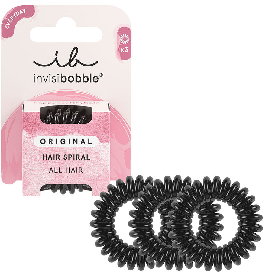 INVISIBOBBLE INVISIBOBBLE Original Haargummi True Schwarz 3 Stück Kosmetik