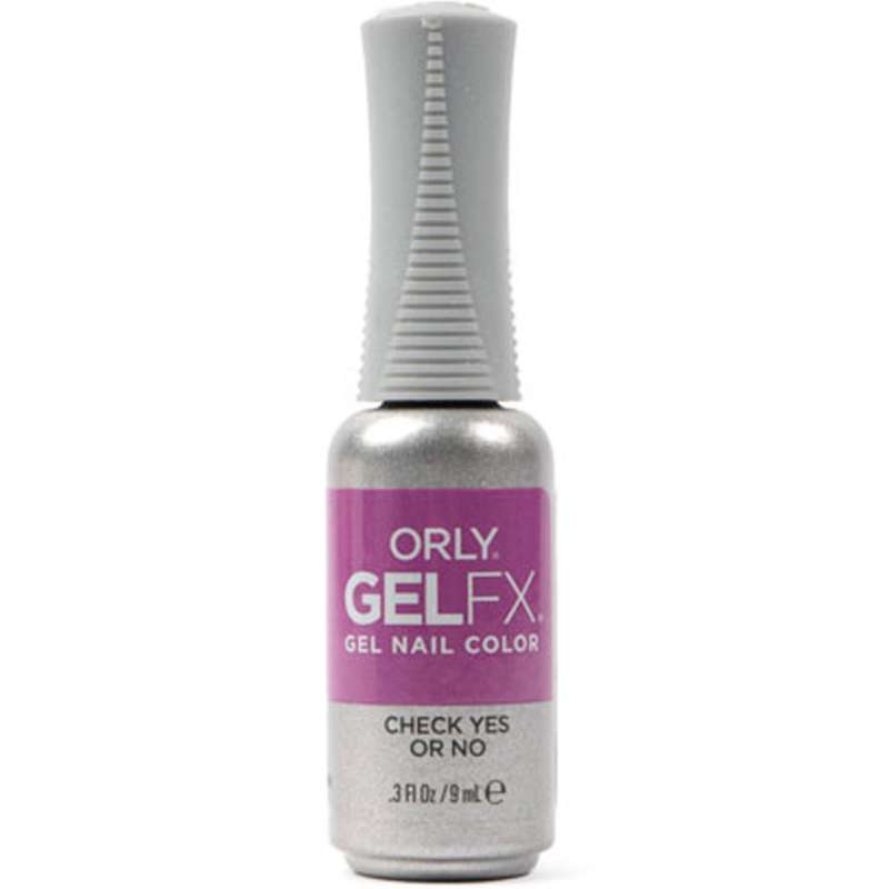 Orly Orly, Gelfx, Semi-Permanent, Semi-permanenter Nagellack, Check Yes Or No, 9 ml Regular