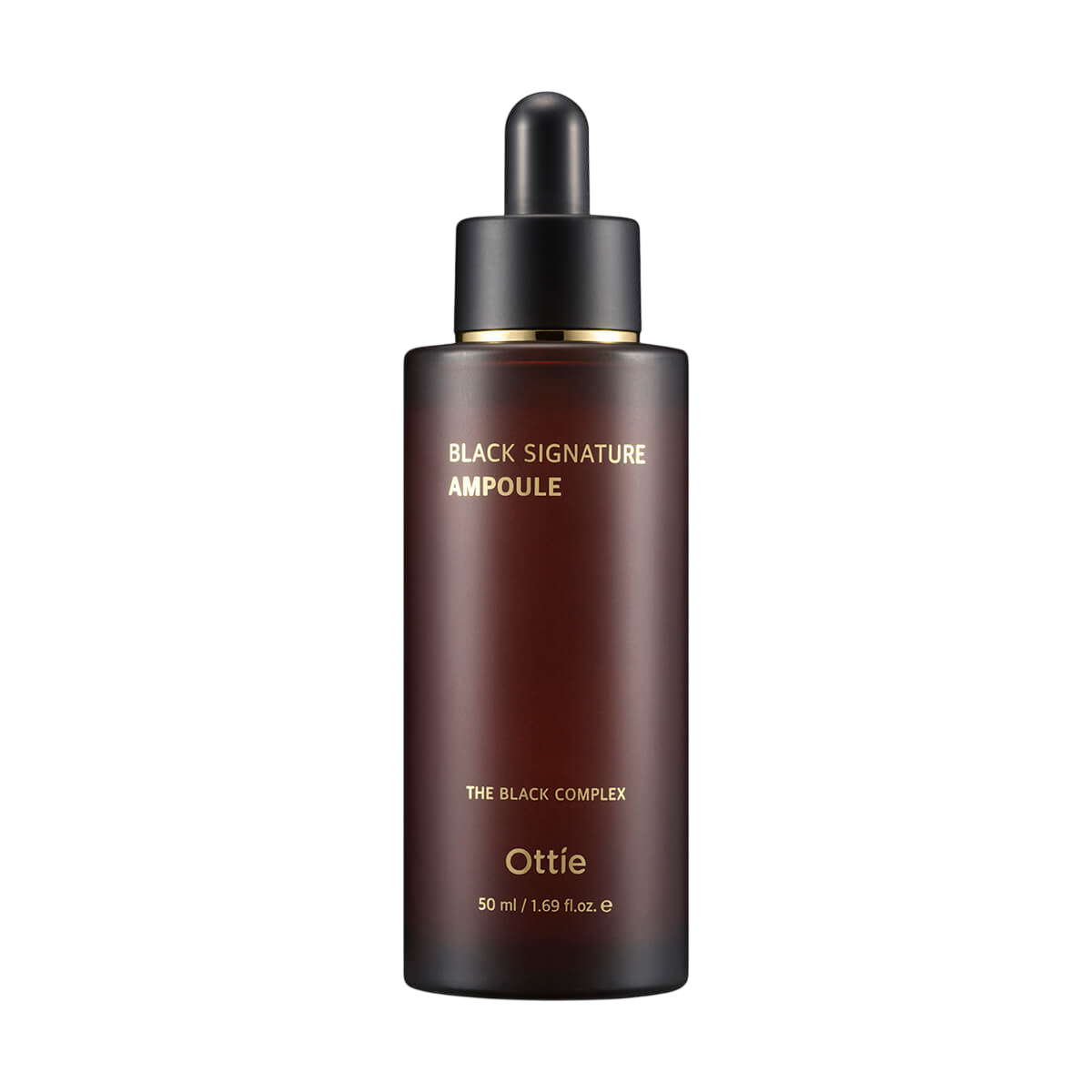 Ottie, Black Line, Snail Mucin, Hydratisierend & Regenerierend, Tag & Nacht, Serum, Für das Gesicht, 50 ml