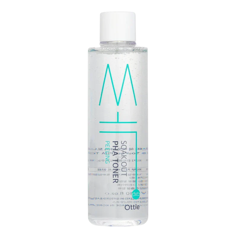 Ottie, Soak Out, Hydrating & Exfoliating, Gesichtswasser, Für das Gesicht, 210 ml