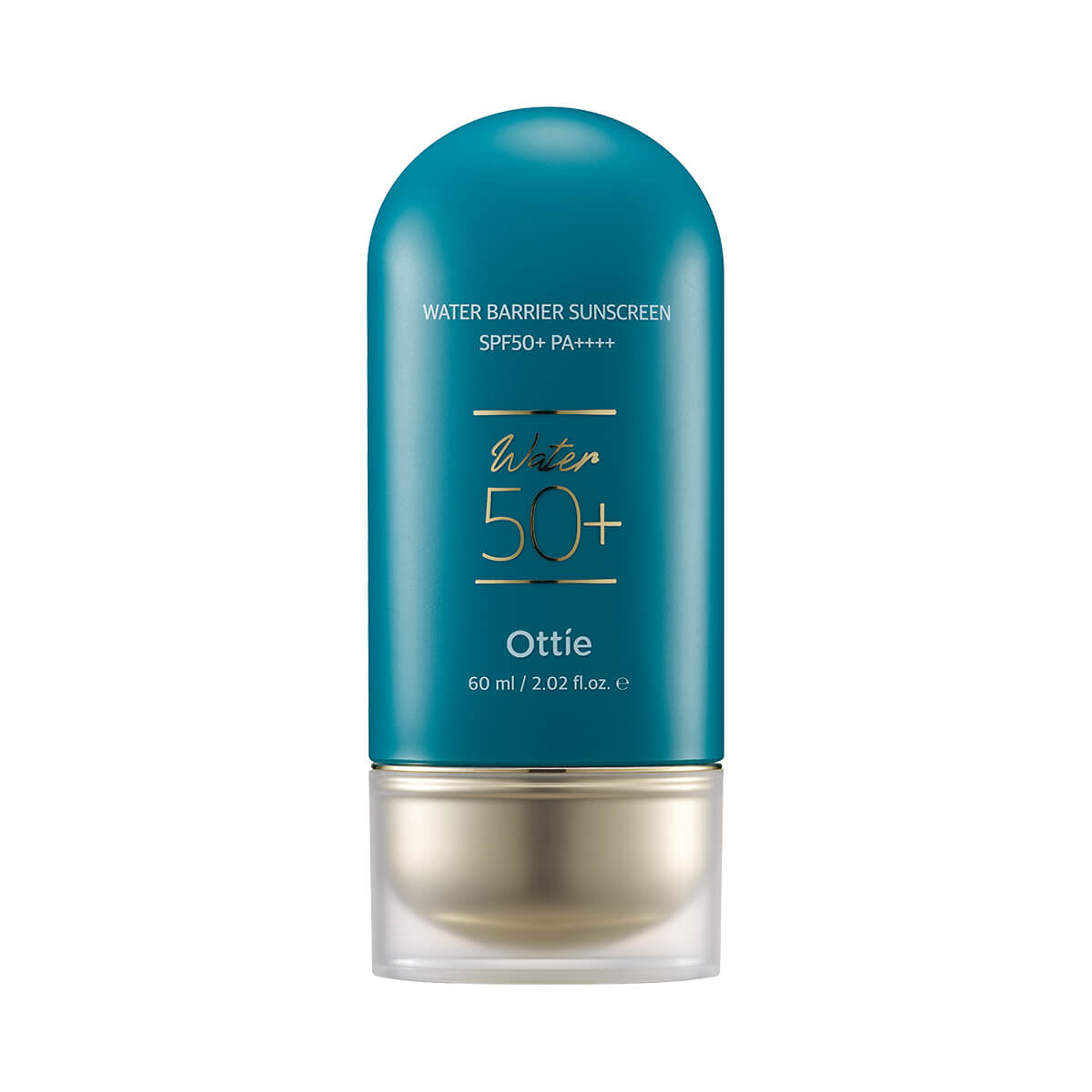 Ottie, Water Barrier, Hydrating & Moisturising, Sonnencreme, Für das Gesicht, SPF50+, 60 ml
