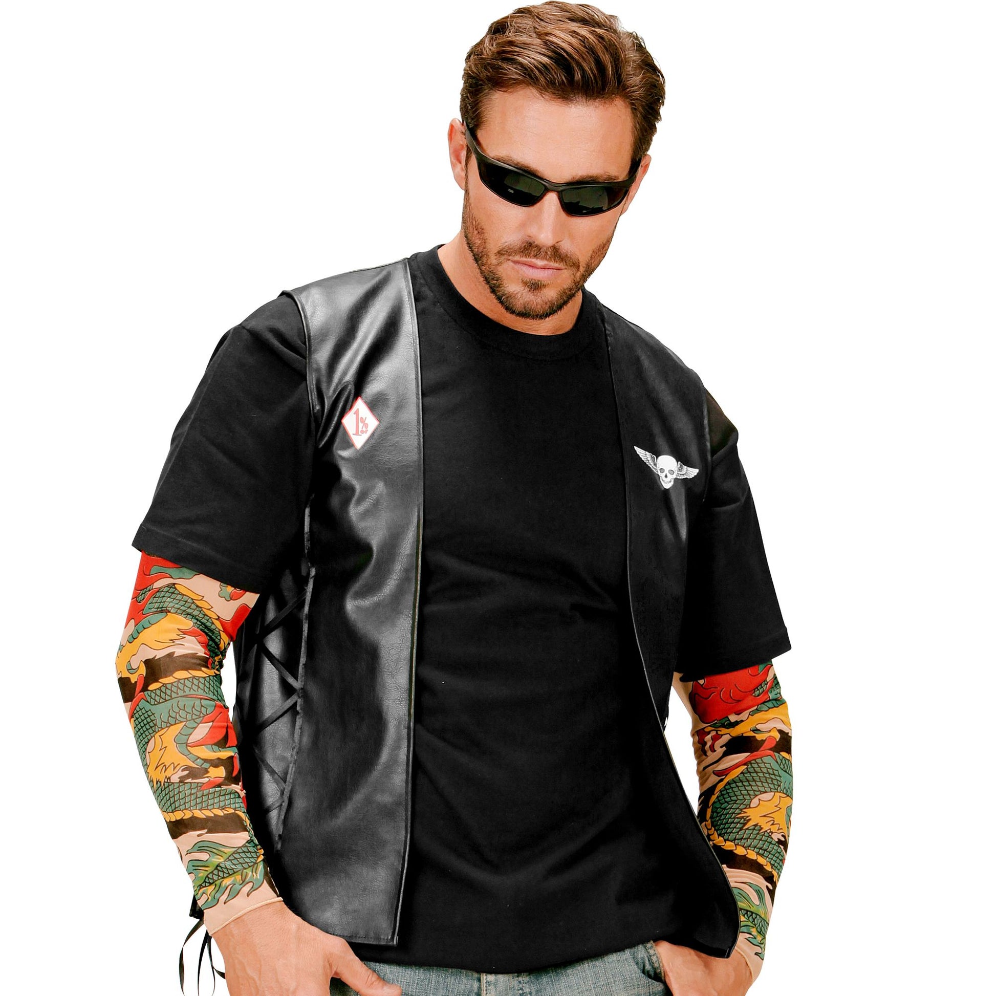 "OUTLAW BIKERS" (WESTE) – Detailansicht