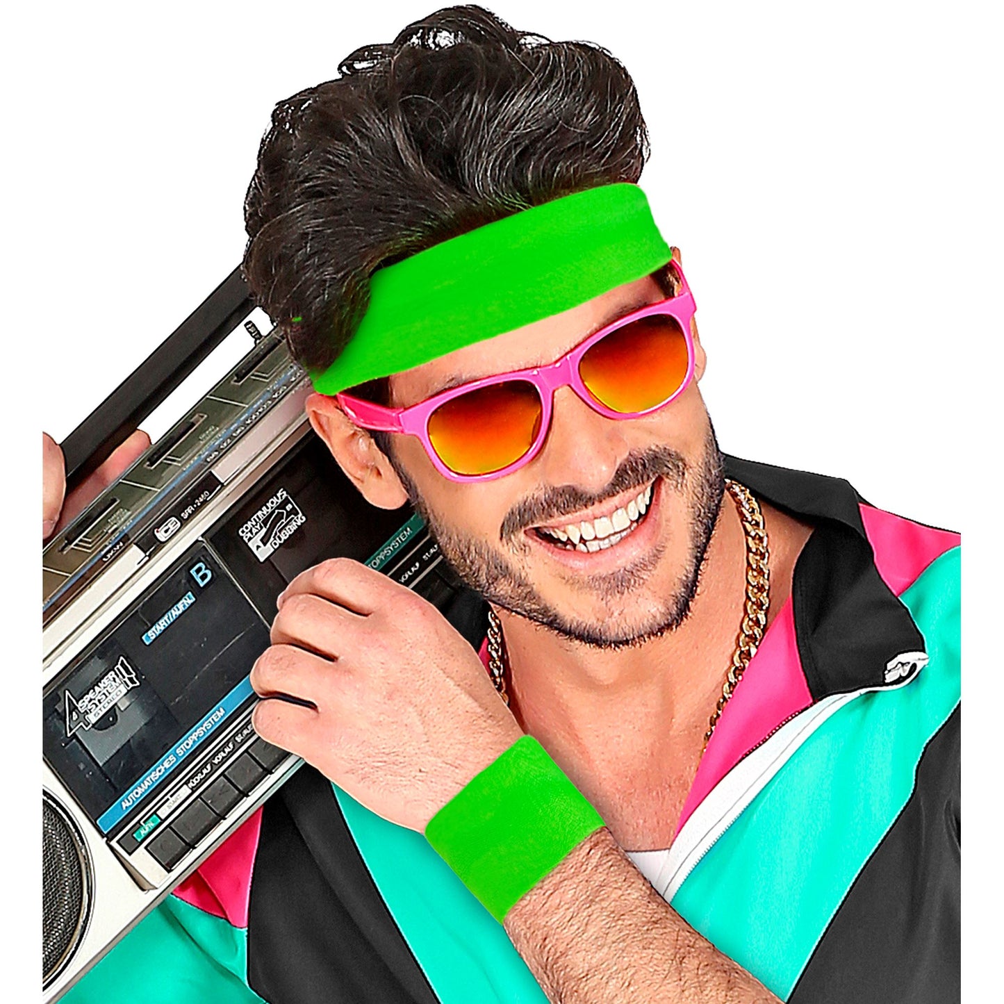 Paar "NEON GRÜNE ARMBÄNDER" – Ansicht 4