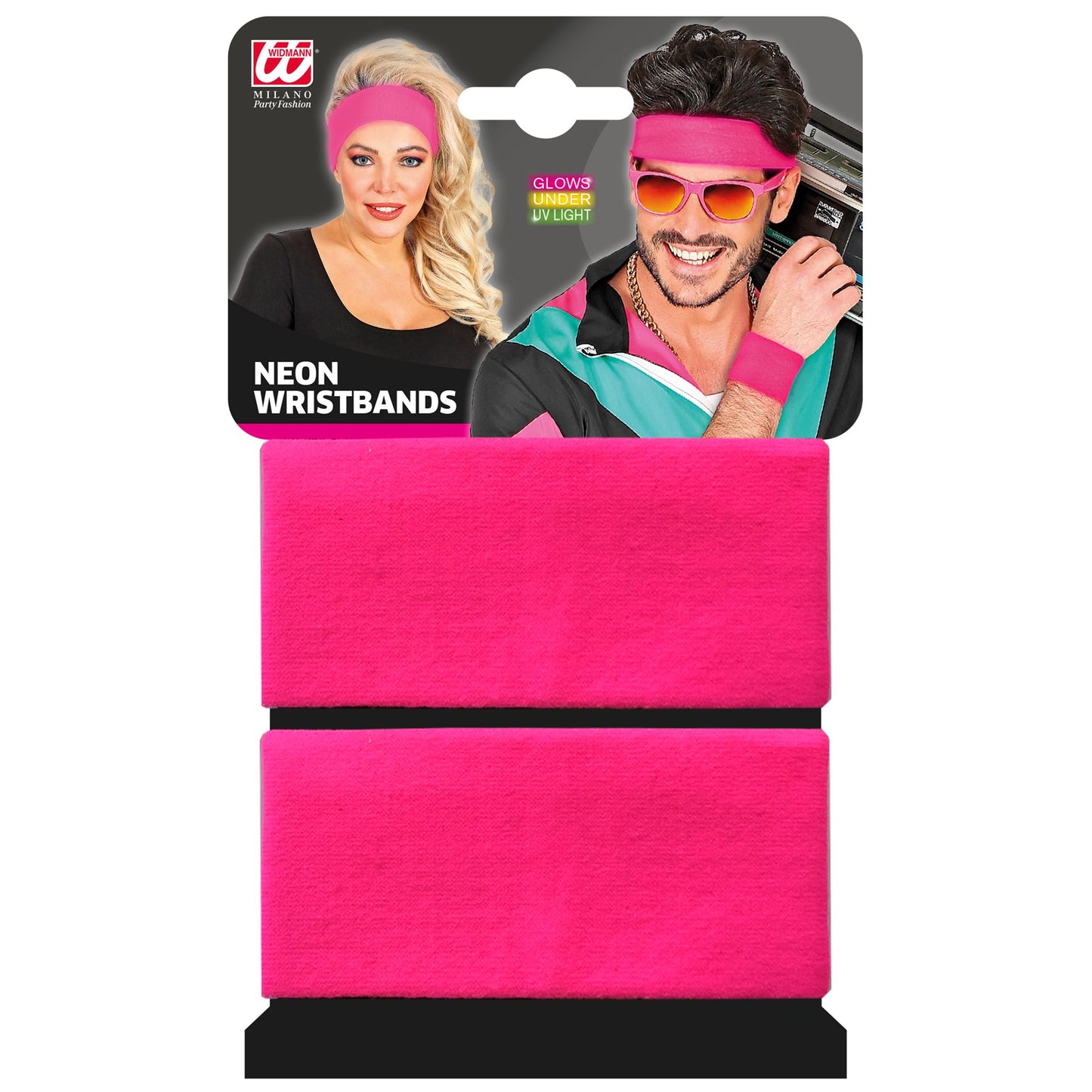 Paar "NEON PINKE ARMBÄNDER" – Detailansicht