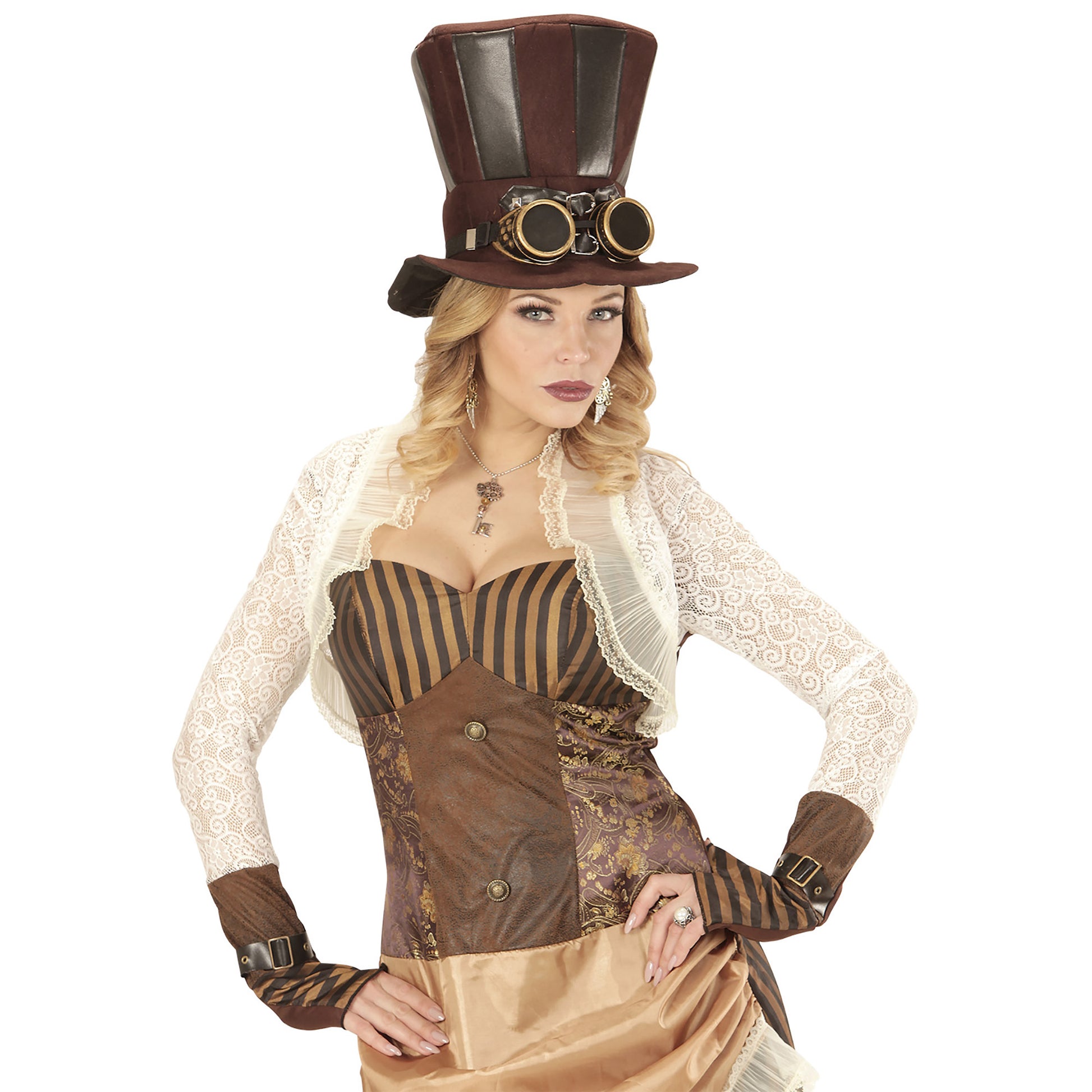 Paar " STEAMPUNK OHRRINGE MIT FLÜGELN" – Ansicht 5