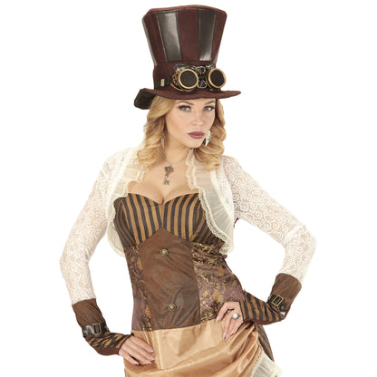 Paar " STEAMPUNK OHRRINGE MIT FLÜGELN" – Ansicht 5
