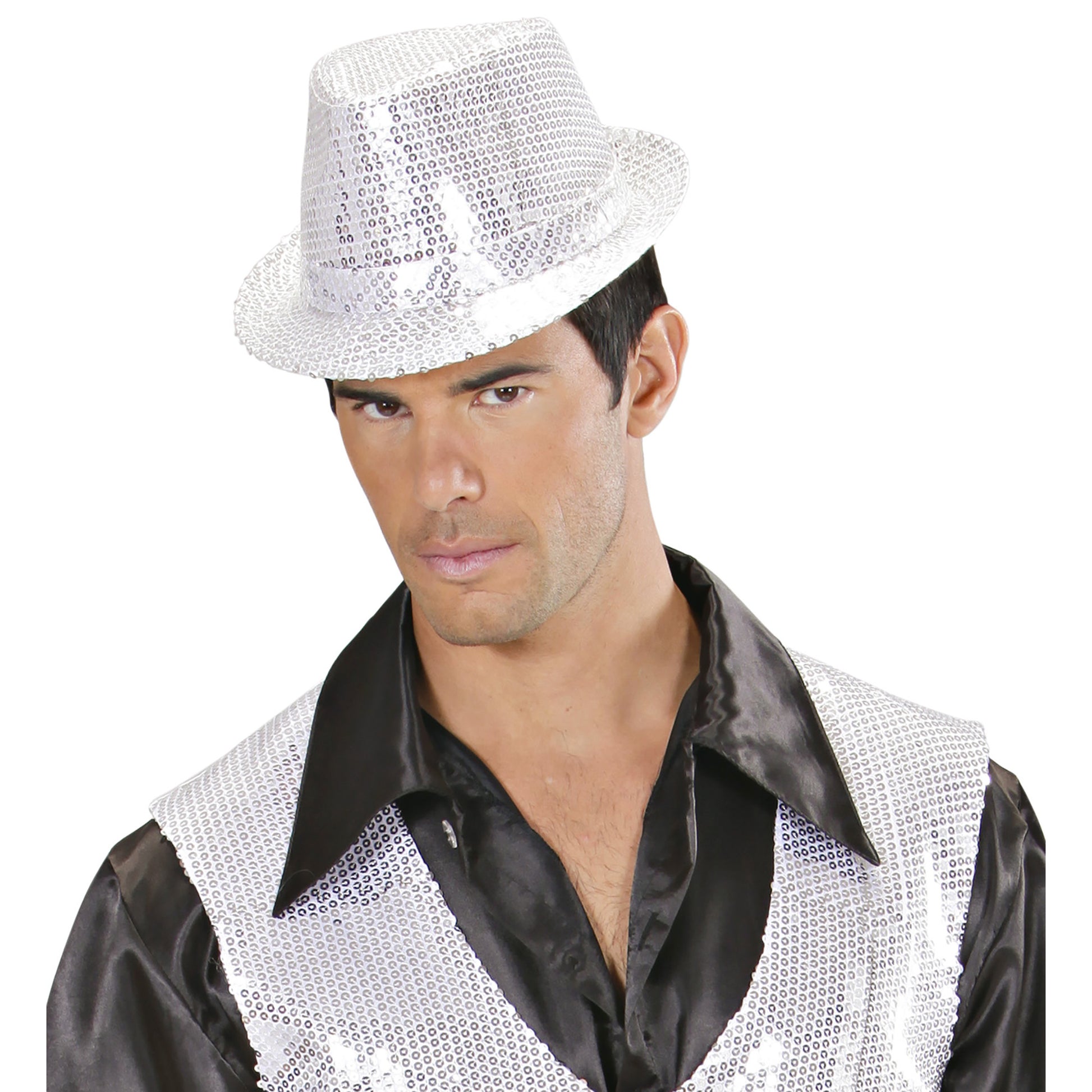 "PAILLETTEN FEDORA - SILBER" – Ansicht 4