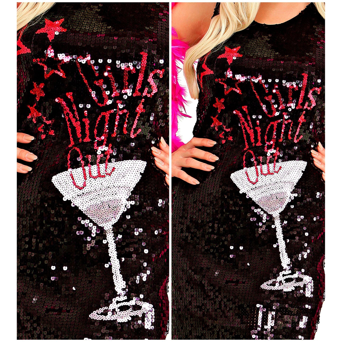 "PAILLETTENKLEID GIRLS NIGHT OUT" – Ansicht 4